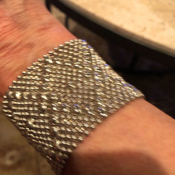 Vintage silver tone bracelet - Picture 5 of 5